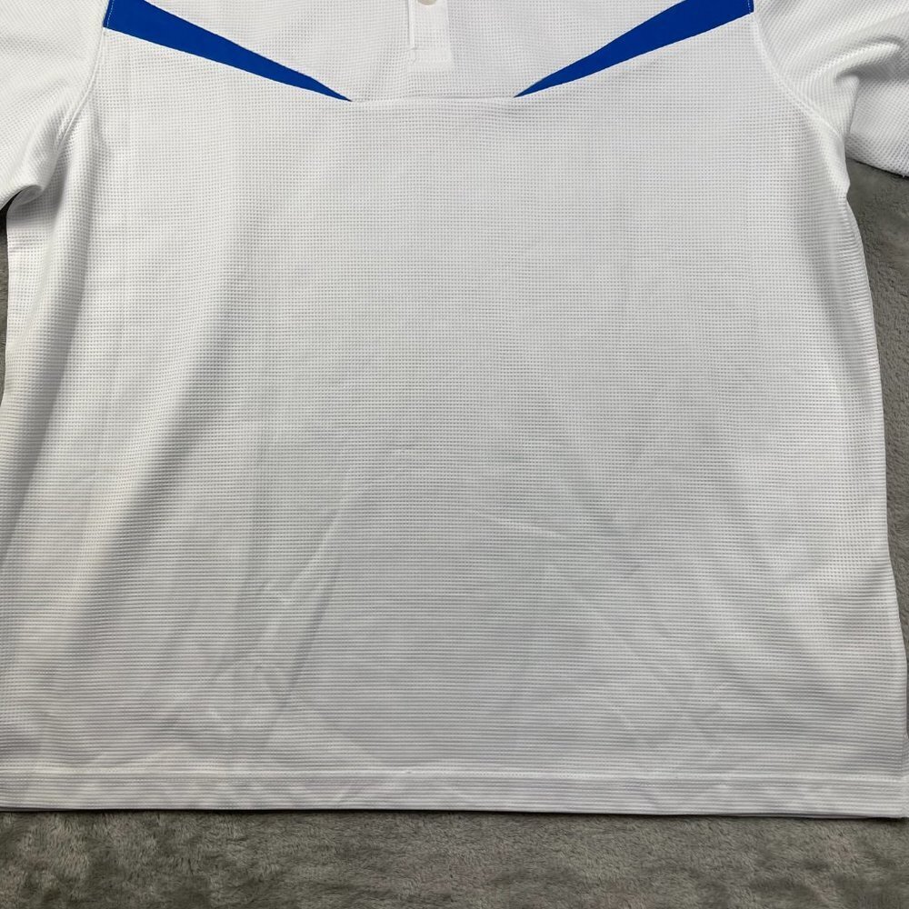 Haggar Cool 18 Performance Short Sleeve Polo Shirt Men's Size Large - Picture 3 of 8